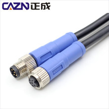 IP67 IP68 2 3 4 5 6 8Pin Straight Female Male M8 overmoulded Shielded Unshielded PVC PUR Cable